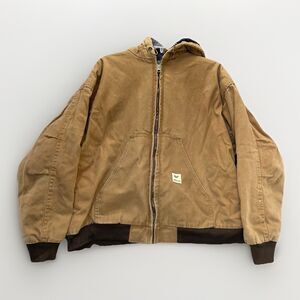 Vintage Pros Work Wear Active Jacket Men's XXL Short Canvas Duck